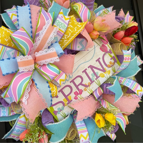 Hello Spring Wreath 🌷 - Picture 3 of 6